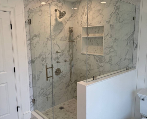 FRAMELESS SHOWER DOOR WINCHESTER,MA