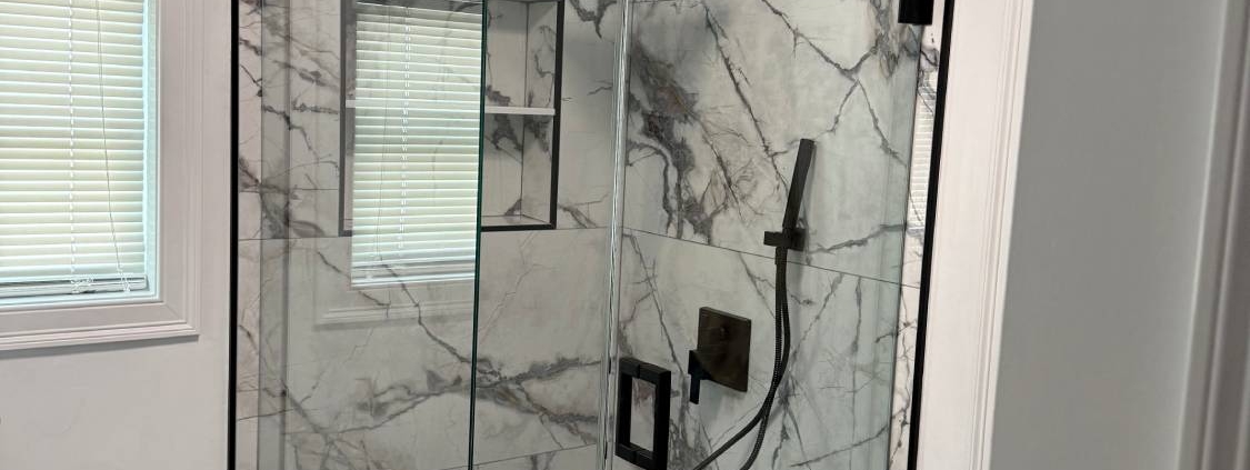 Custom vs prefab shower doors