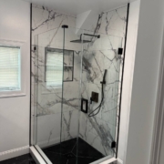 Custom vs prefab shower doors