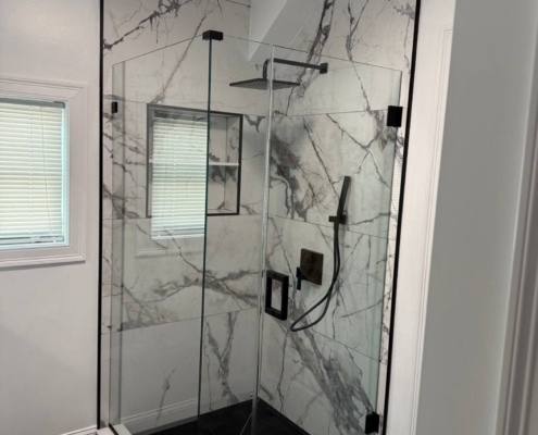 Custom vs prefab shower doors