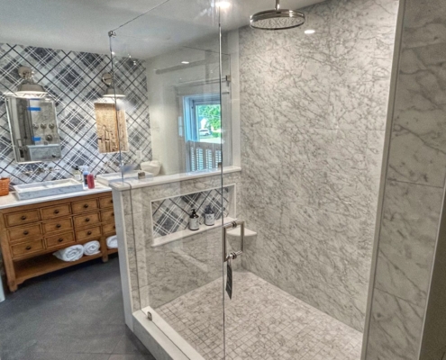 Custom Shower Doors in Newton, Massachusetts