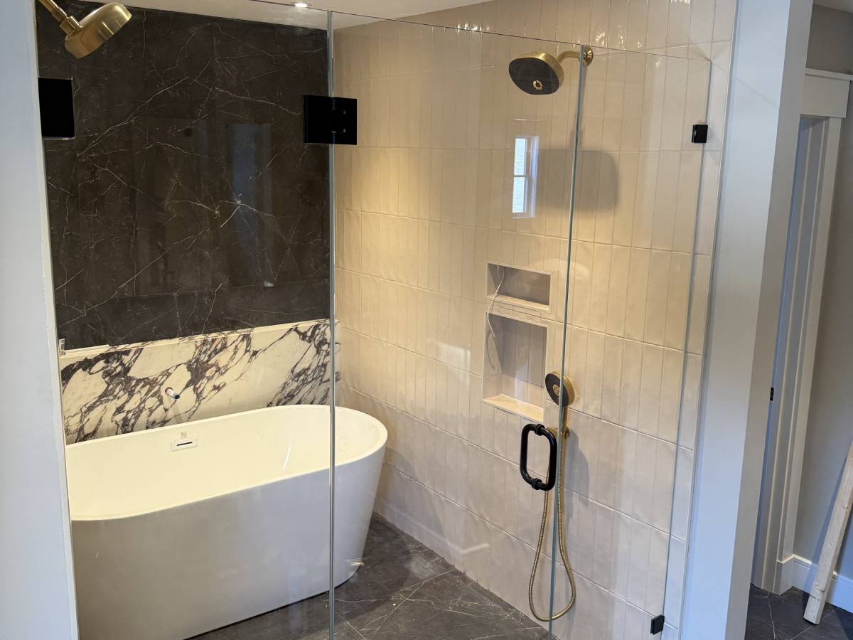 Shower with Tub Inside it