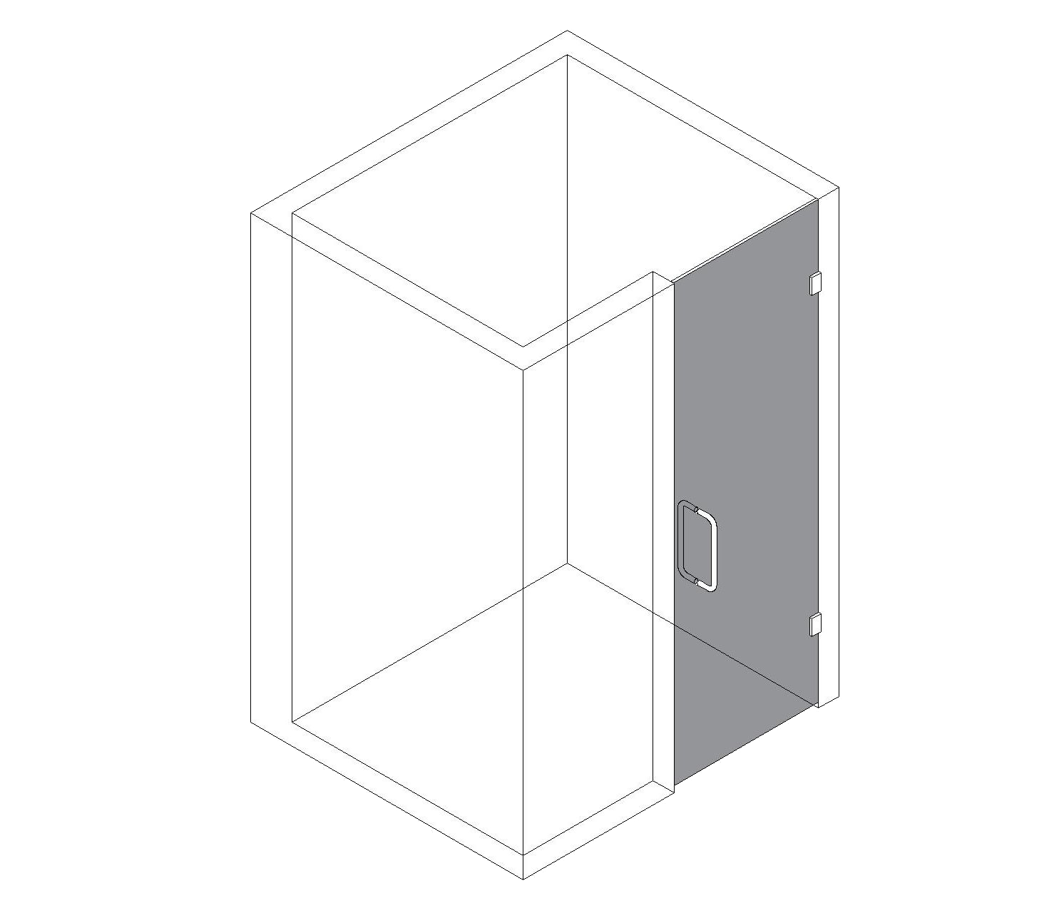 Single Shower Door