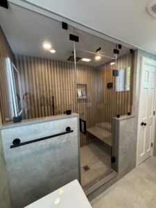 GLASS STEAM ROOM