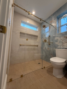 Custom Sliding Frameless Shower Doors