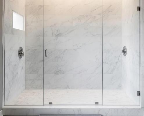 Frameless Shower Doors in Wellesley